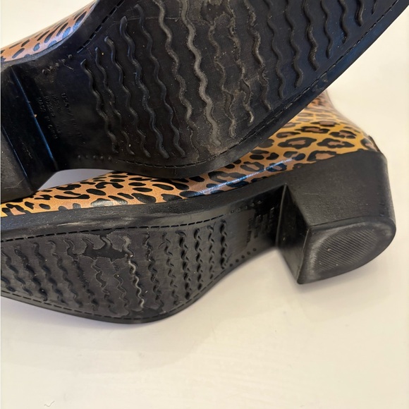 Corey’s Leopard print Rain Boots Size 11 - Picture 5 of 5